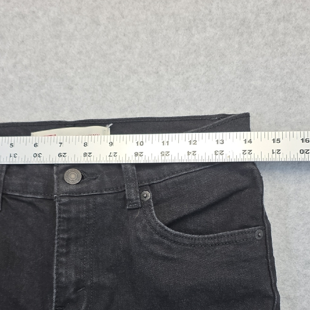 Levi’s 510 Skinny Jeans Black Stretch Denim Youth 16 Reg W28 L30 - Picture 4 of 11